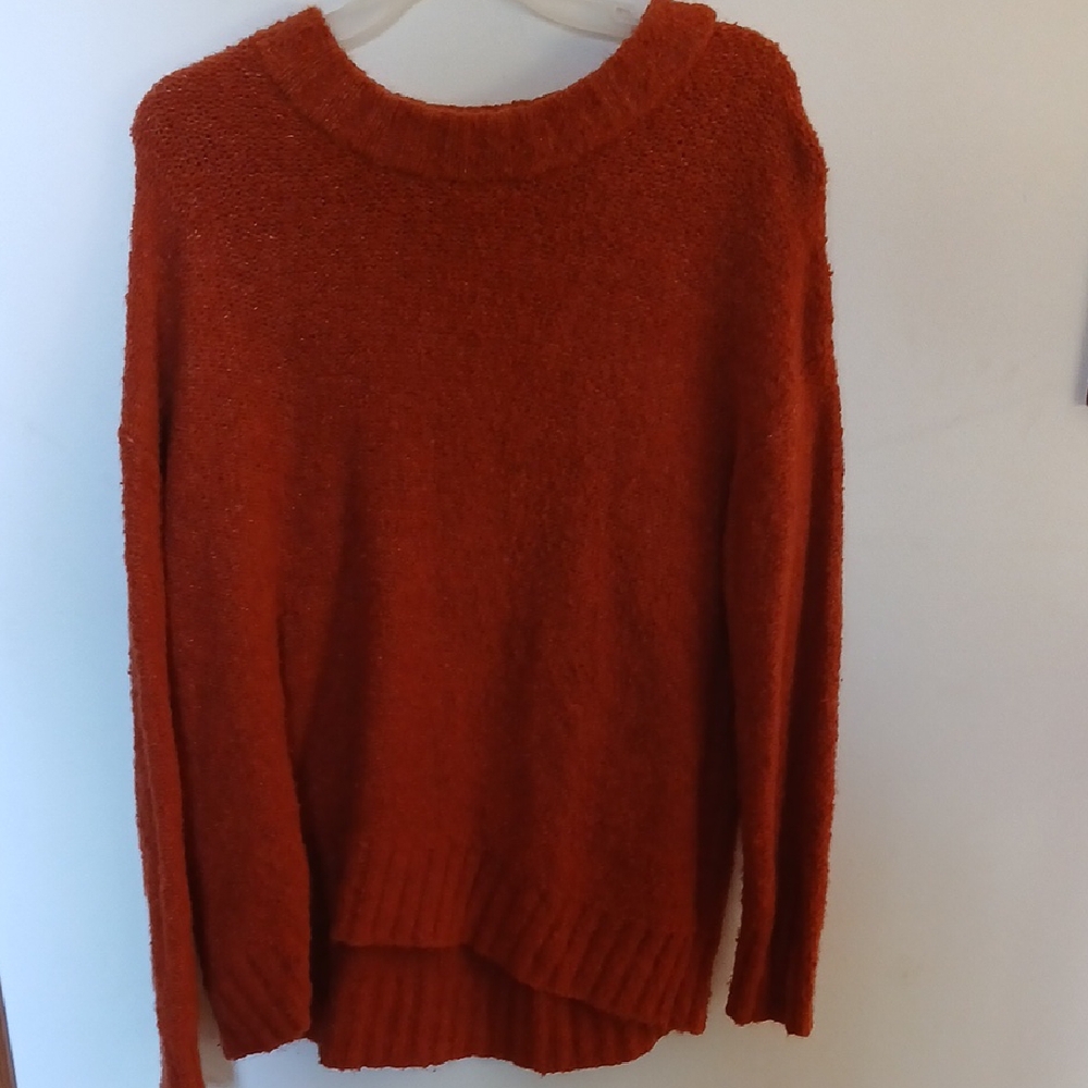 Cozy Orange Sweater